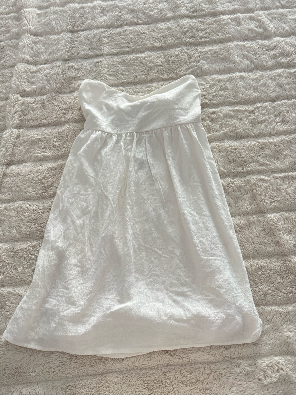 Pacsun XSwhite tube top dress with tie back